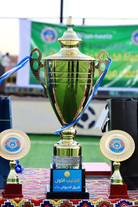 فريق الديوان (أ) يتوج بلقب دوري موظفي جامعة صبراتة