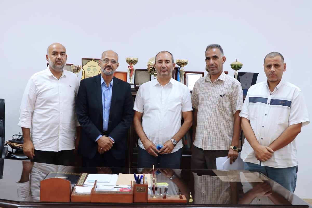 Handover and Taking Over of the Dean's Responsibilities at the Faculty of Engineering, Sabratha