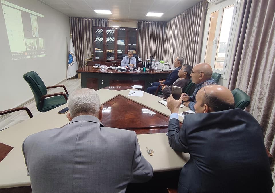اجتماع بشأن تفعيل الاتفاقيات المبرمة بين جامعة صبراتة والجامعات العربية والدولية