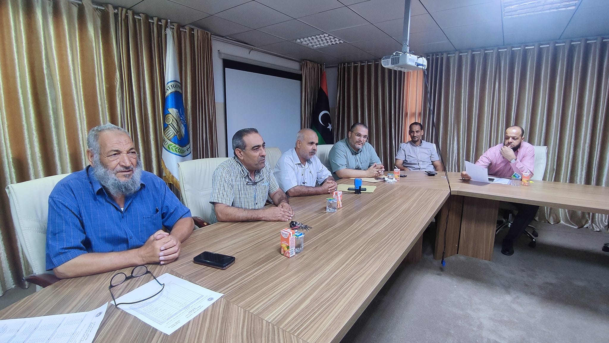The fifteenth meeting of the Faculty Affairs Committee at Sabratha University for the year 2023  

