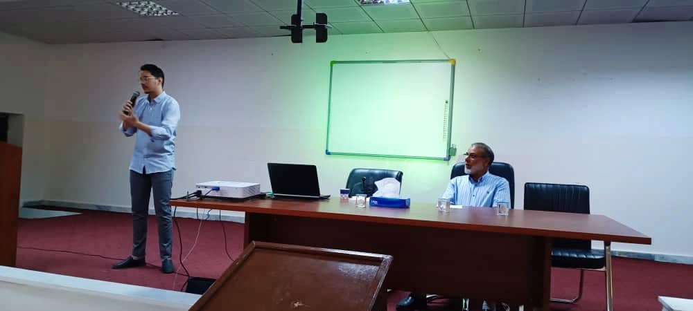An awareness lecture entitled (Choosing a university major), Sorman College of Law, Sabratha University 
 

