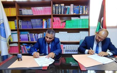 Signing a memorandum of understanding between Sabratha University and the Office of the National Anti-Corruption Commission in the region