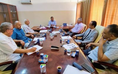 A joint meeting between Sabratha University and the Libyan Academy for Postgraduate Studies – Sahel Branch A