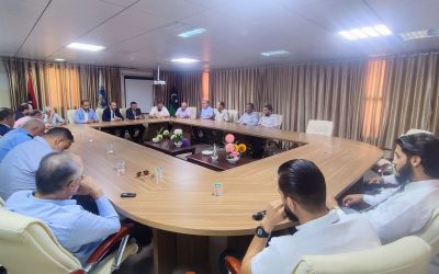 A joint meeting between Sabratha University and the Office of the National Anti-Corruption Authority in the Ghar region