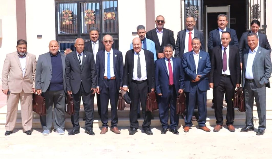 مشاركة رئيس جامعة صبراتة أ.د سالم الهريشي في اجتماع رؤساء الجامعات الليبية الذي